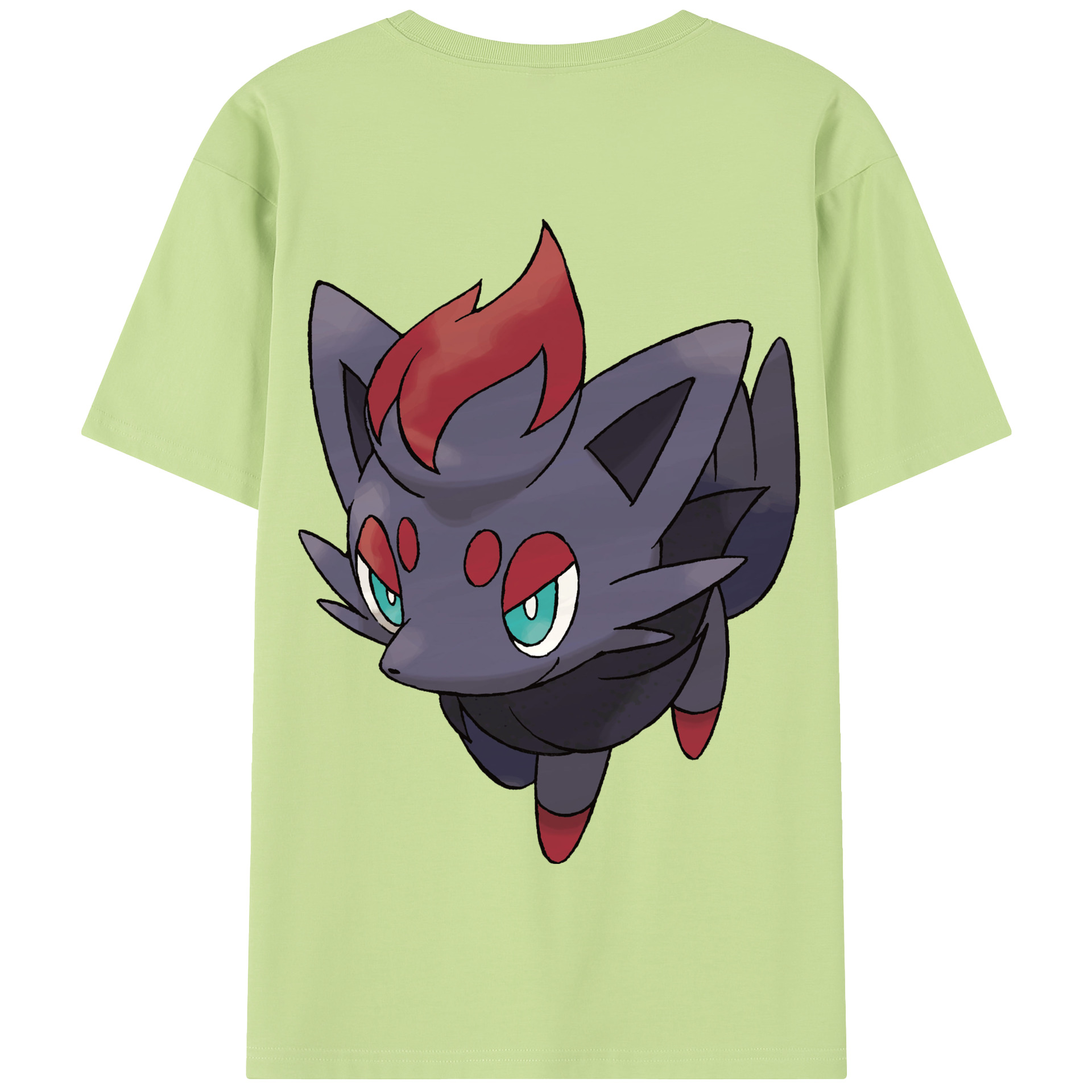 （画像用） ポケットモンスター Pokémon 綿100％半袖Tシャツ（背面プリント）